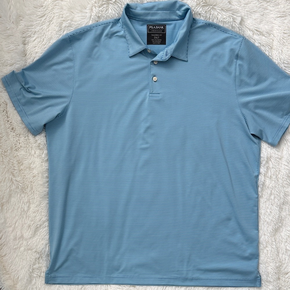 Jos. A. Bank Light Blue Polo Shirt
